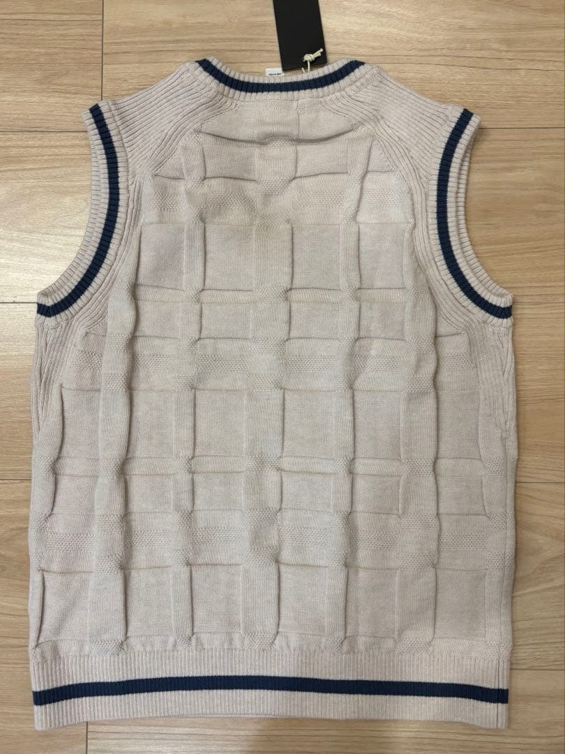 新品 アディダスゴルフ セットアップ ニットベストL＆プリーツスカート M