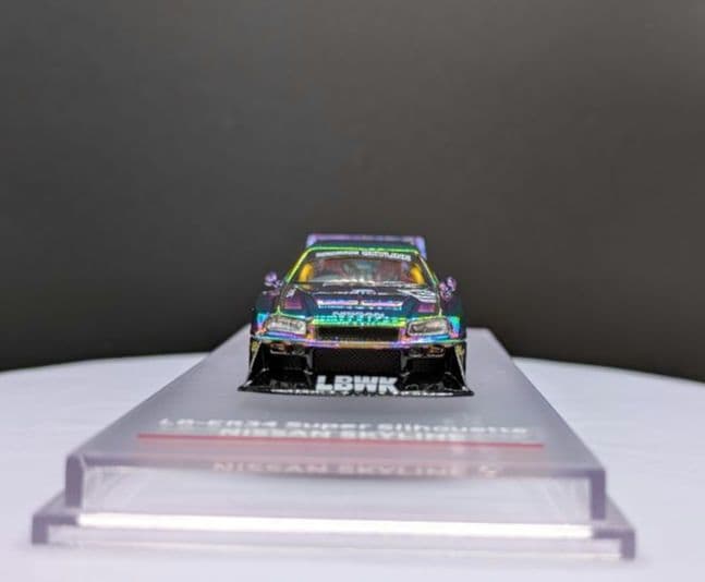 1/64 LBWK ER34 スーパーシルエット NISSAN SKYLINE①