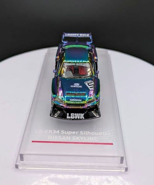 1/64 LBWK ER34 スーパーシルエット NISSAN SKYLINE①