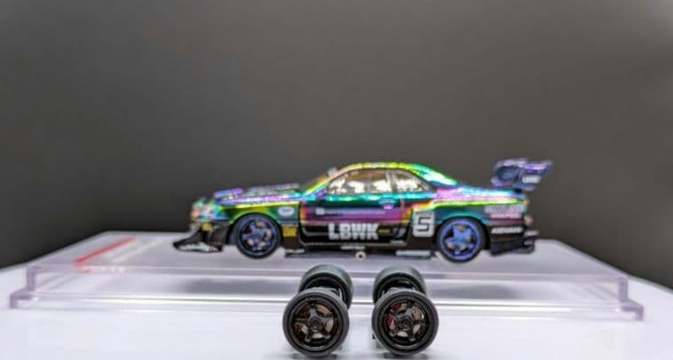 1/64 LBWK ER34 スーパーシルエット NISSAN SKYLINE①