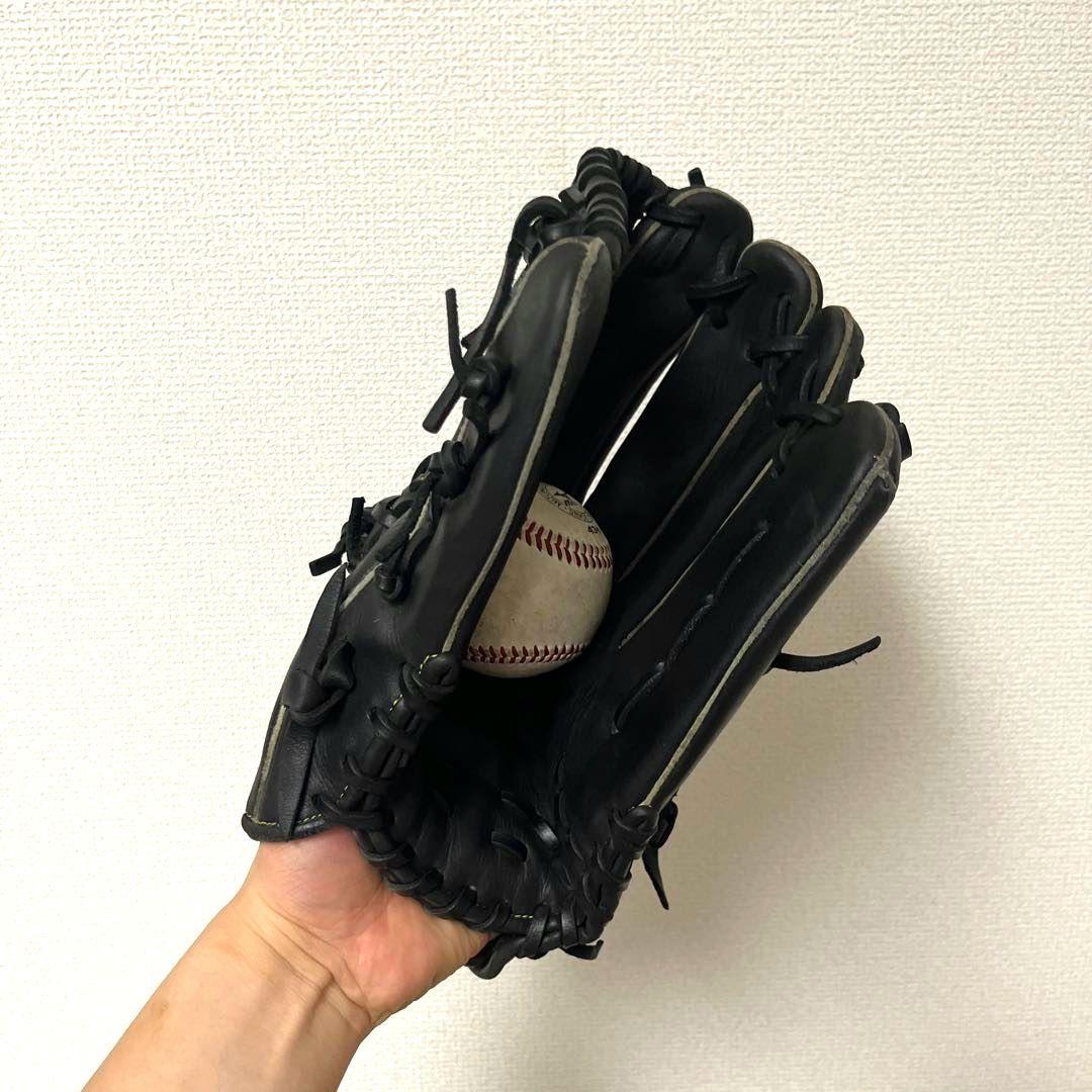 586 ミズノ 型抜群 即戦力 軟式 外野手用グローブ
