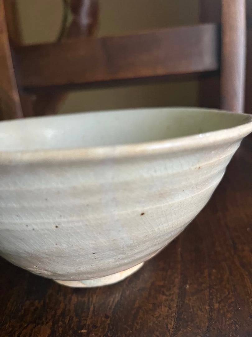 李朝　白磁　骨董　鉢　ボウル　飯碗　茶杯