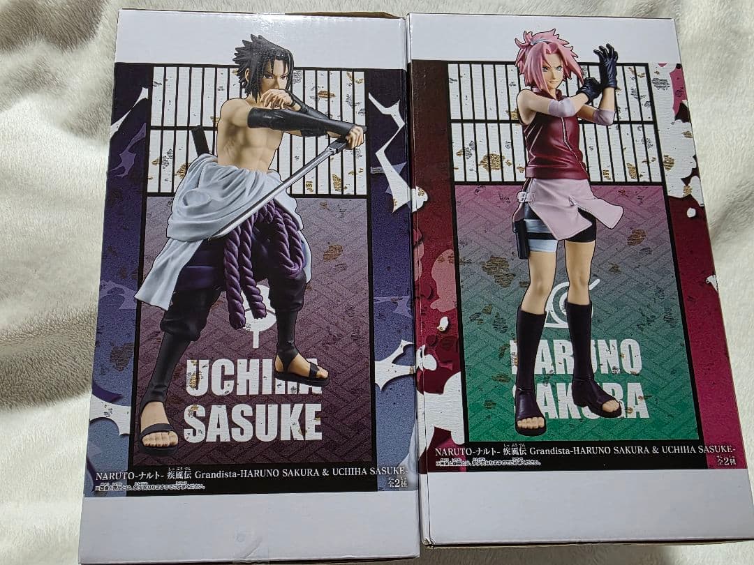 Grandista うちはサスケ & 春野サクラ フィギュアセット