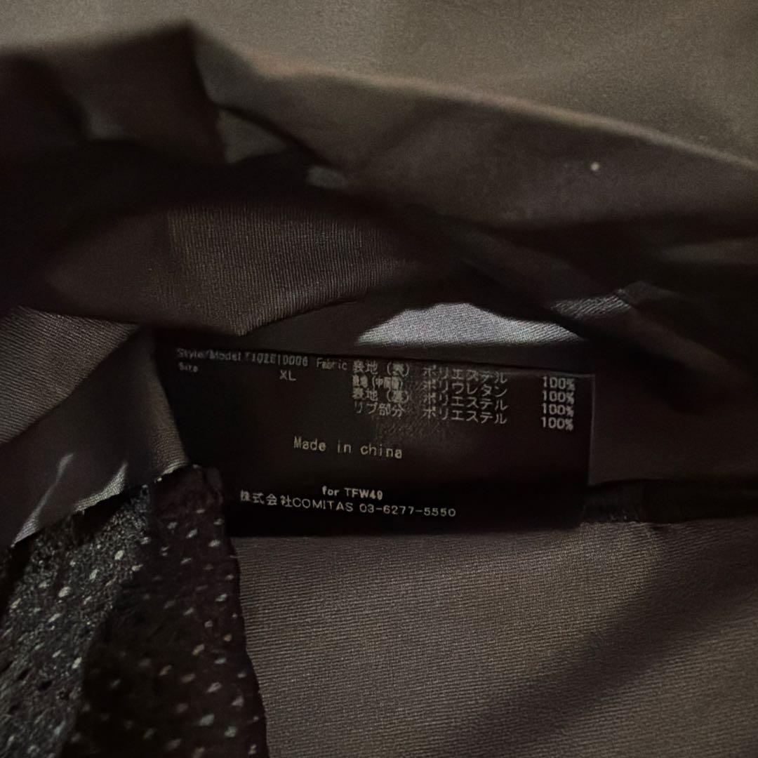 TFW49 S/S PULL BLOUSON ブラック　サイズXL