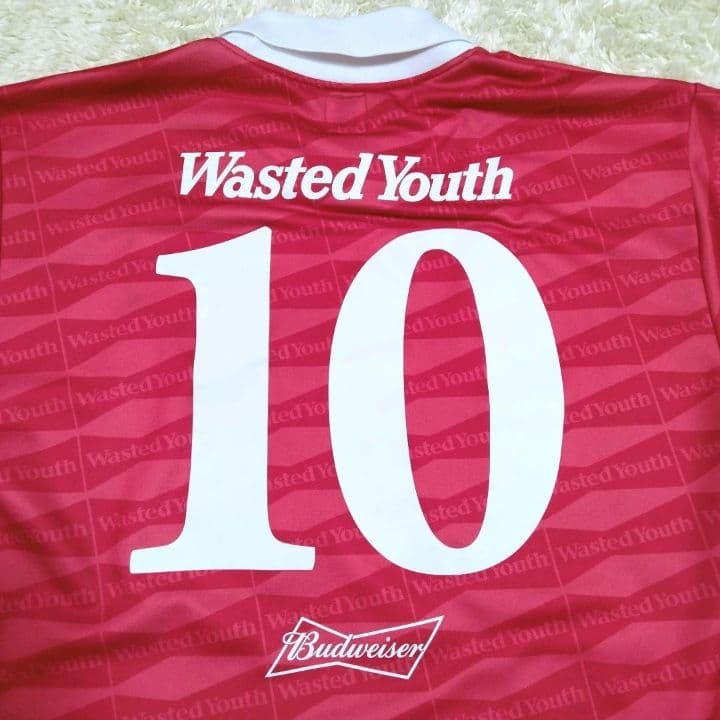 ウェア 2185 Wasted Youth Budweiser Soccer Shirt