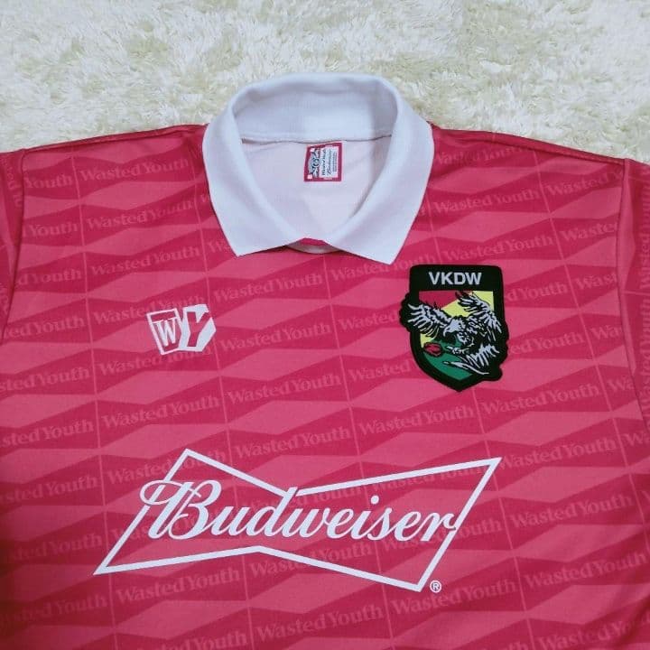 ウェア 2185 Wasted Youth Budweiser Soccer Shirt