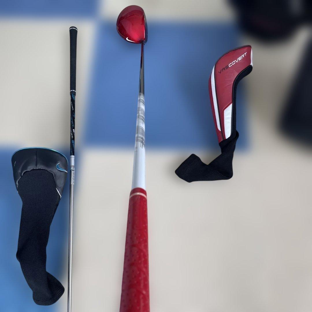 NIKE GOLF キャディバッグ クラブ2本付き