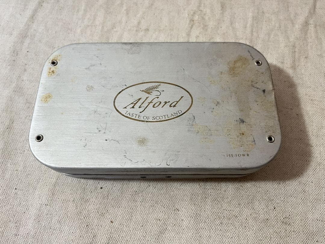 中古！【Alford】 アルフォード アルミフライボックス フライ付