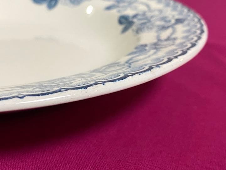 フランスSARREGUEMINES ROSERAIE スープ皿