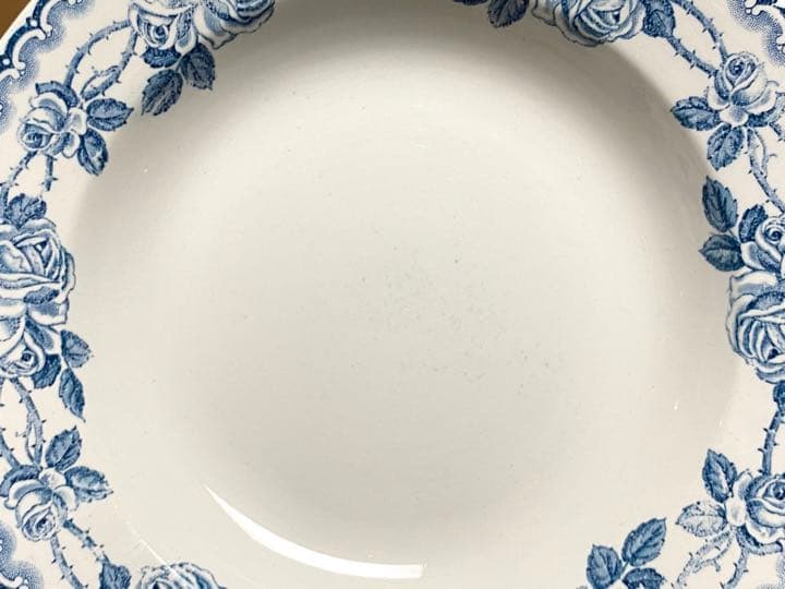 フランスSARREGUEMINES ROSERAIE スープ皿