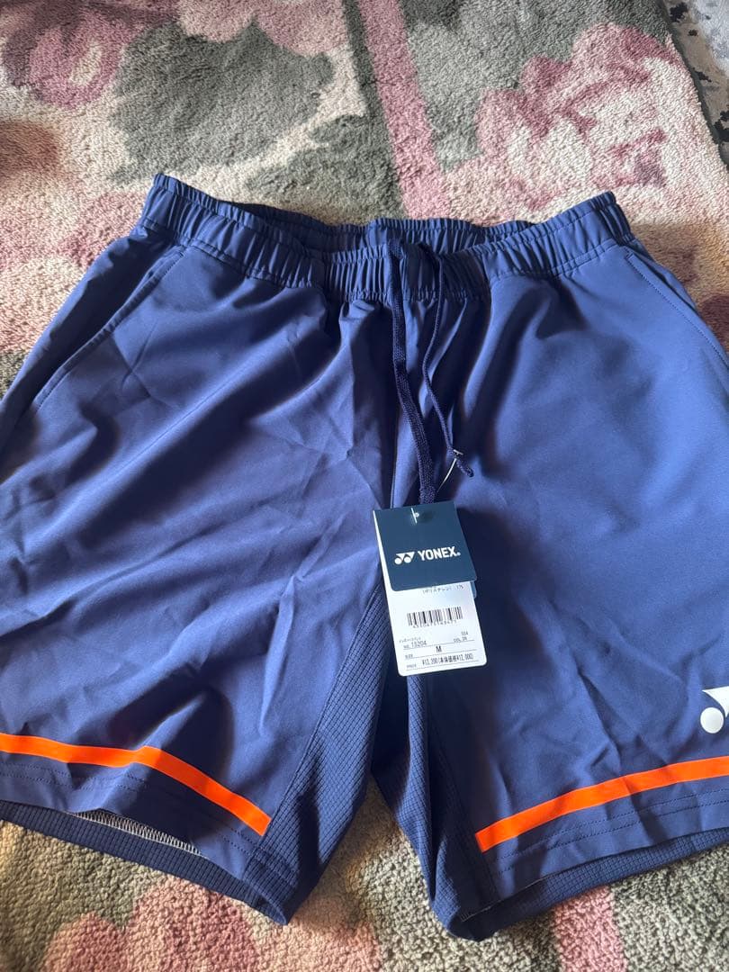 YONEX バドミントンパンツ M ダークブルー