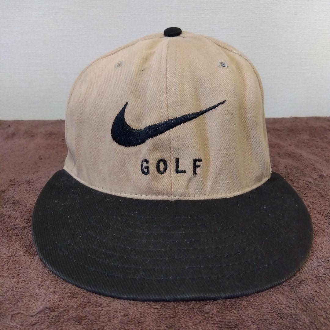 【激レア希少】 USA製 初期 90s NIKE GOLF 6パネル キャップ