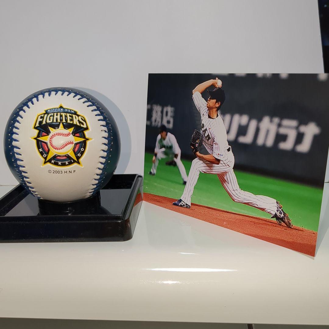 大谷翔平プリントサインボール、写真L判