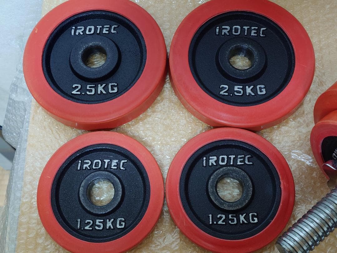 iROTEC ダンベルセット 10kg×2本