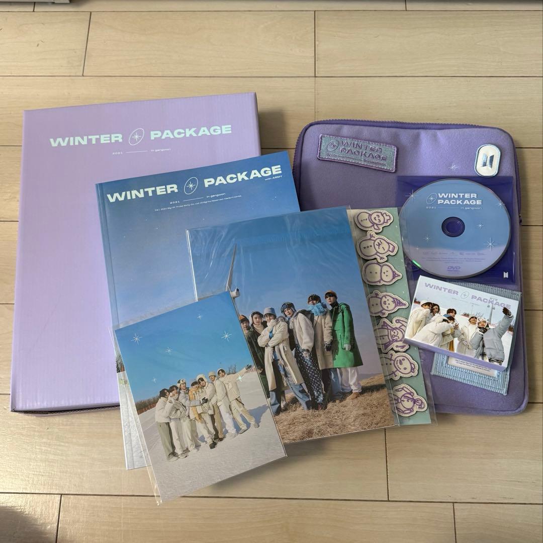 アイドル bts merch box 1.2.3 winter package2021