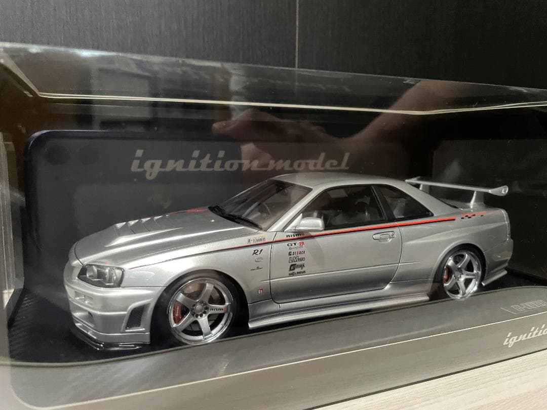 イグニッションモデル　スカイラインR34GT-R　R-tune