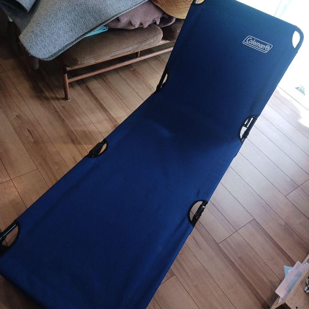 2セット　Coleman アウトドアチェア ベッド 青　ブルー