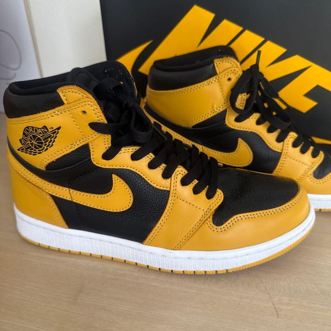 Nike Air Jordan 1 レトロOG パラン　黒/黄色/極美品