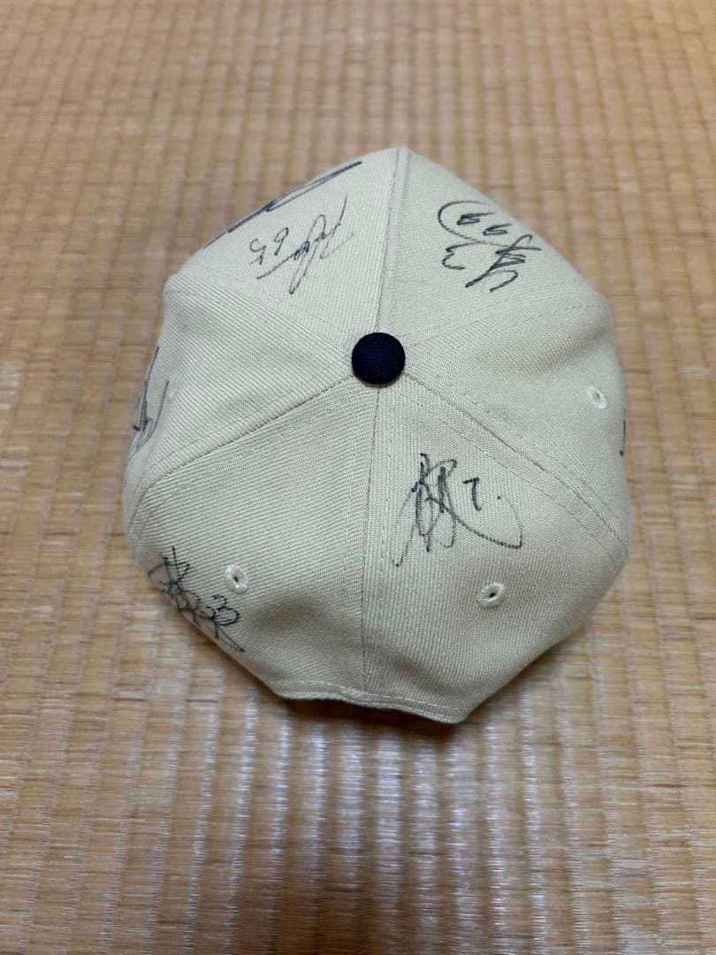 オリックス　宮崎キャンプ　2025 2026 限定キャップ 選手のサイン入り