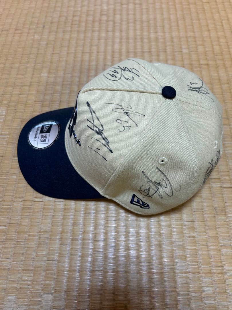 オリックス　宮崎キャンプ　2025 2026 限定キャップ 選手のサイン入り