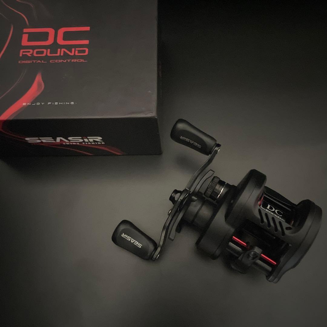【NEW】SEASIR DC ROUND 真鍮ギア 海水対応 ベイトリール　丸型