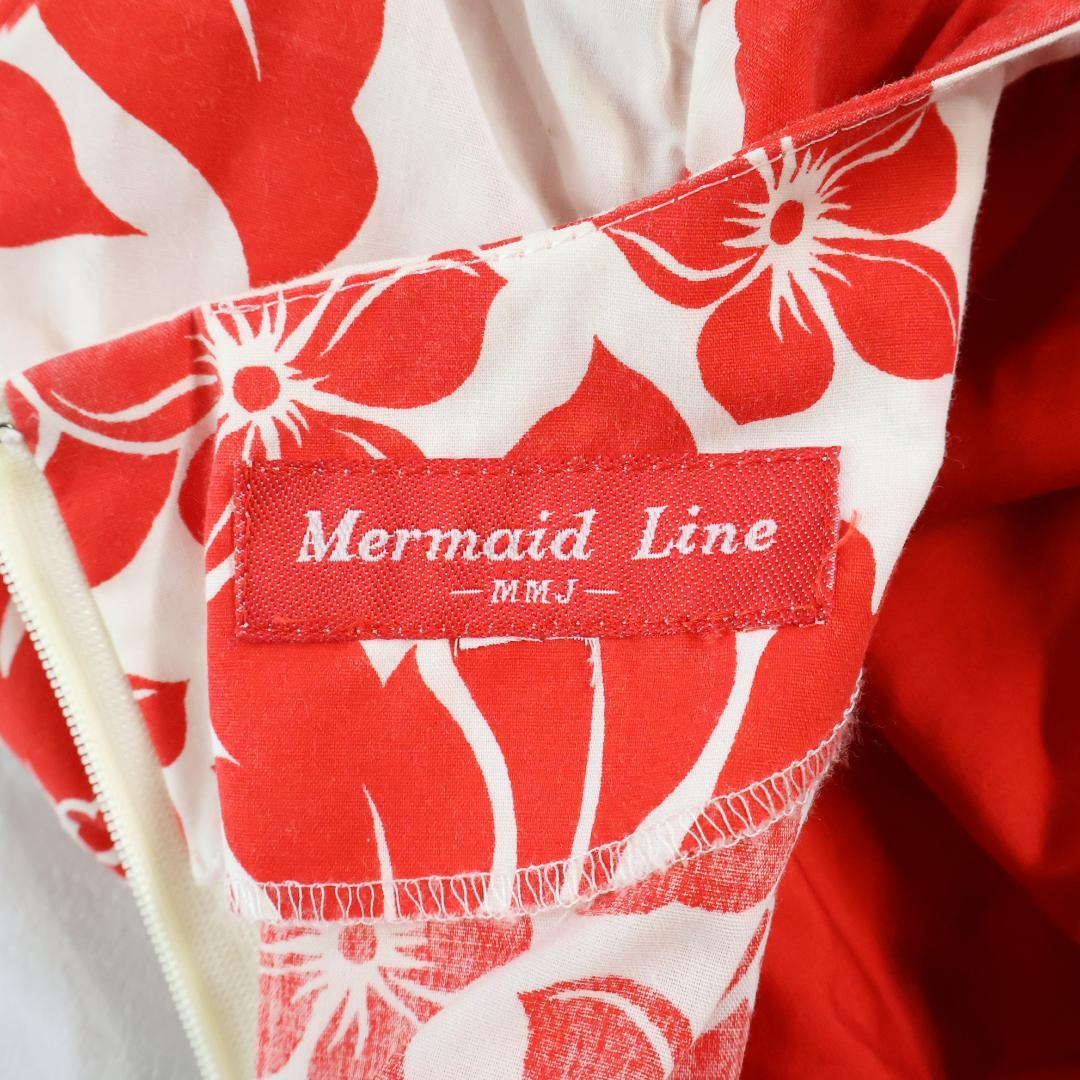 【フラダンス衣装】ホワイト MermaidLine MMJ ワンピース ドレス