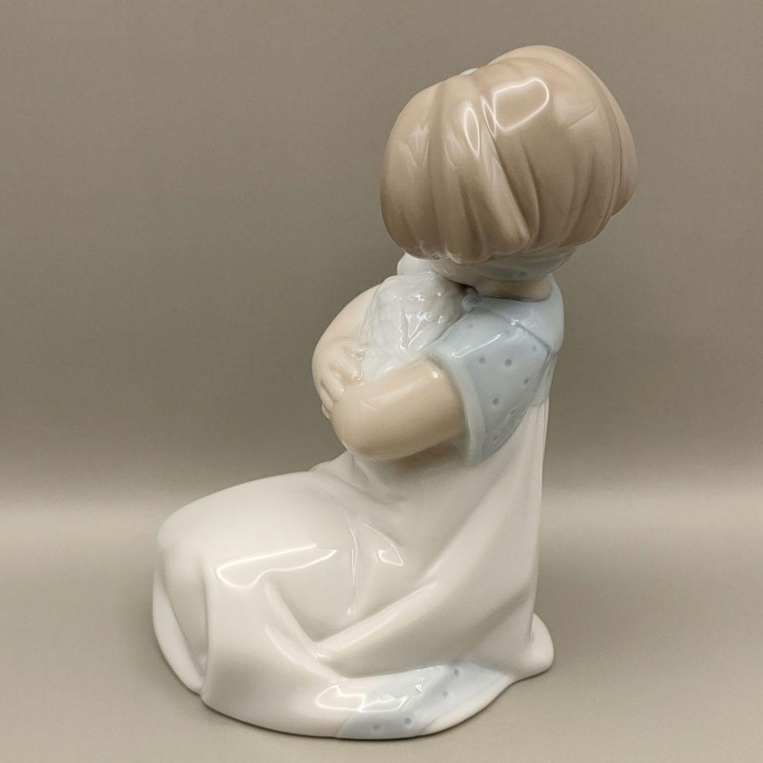 リヤドロ NAO　農場のお友達　少女　あひる
