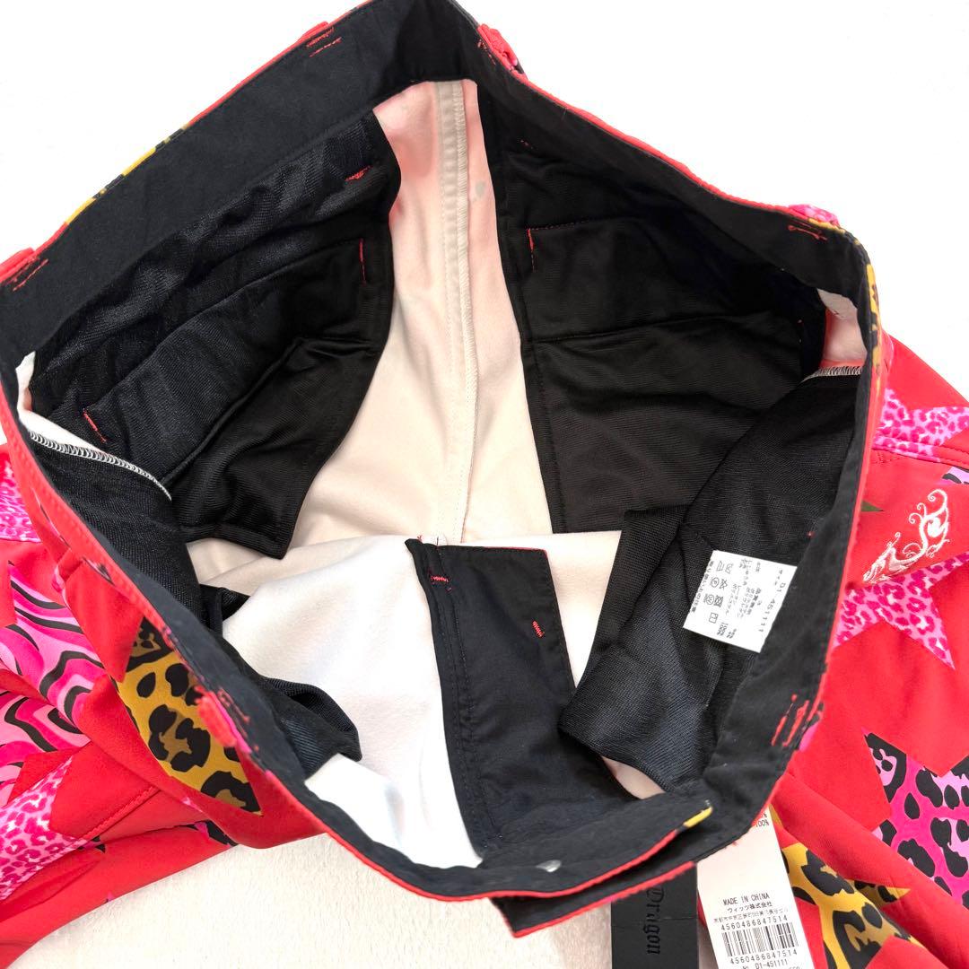 DANCE WITH DRAGON スター総柄パンツ 新品3
