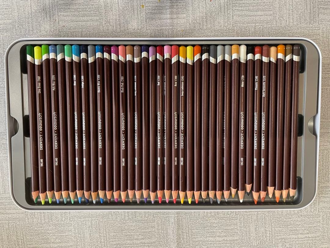 DERWENT COLOURSOFt 36色セット