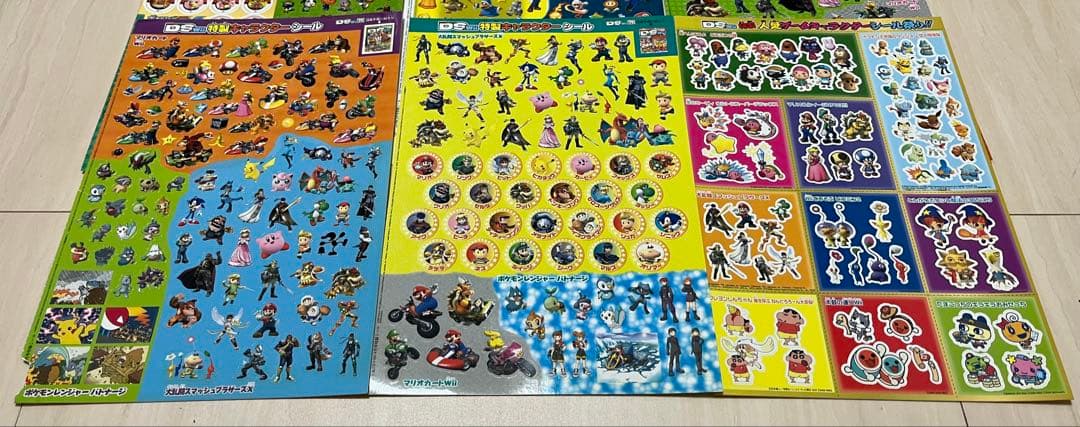 ファミ通 特製シール どうぶつの森 ポケモン スマブラ マリオカート ピクミン