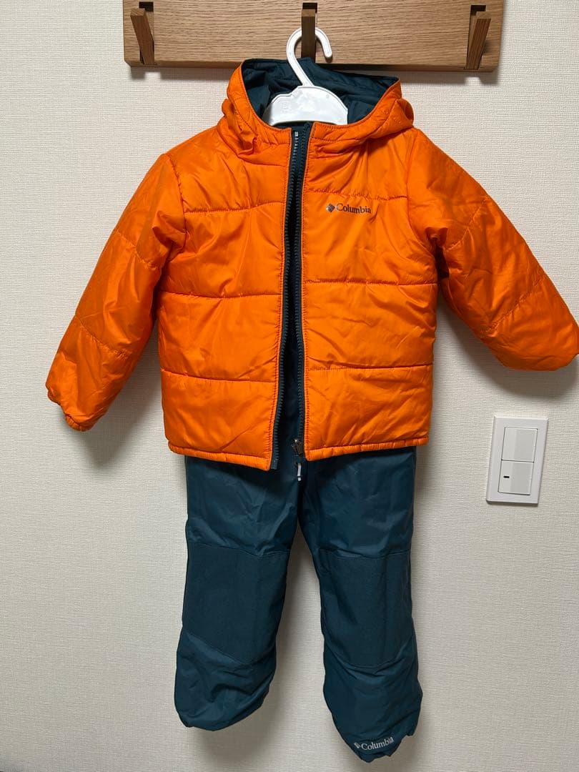 Columbia 子ども用スキーウェア ブルーグレー3T(100cm)
