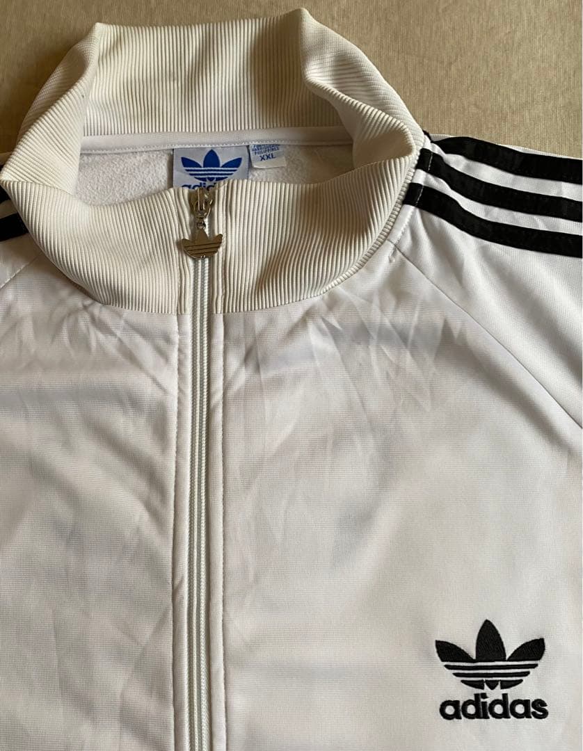 adidas アディダス トレフォイル ジップアップ トラックジャケット XXL