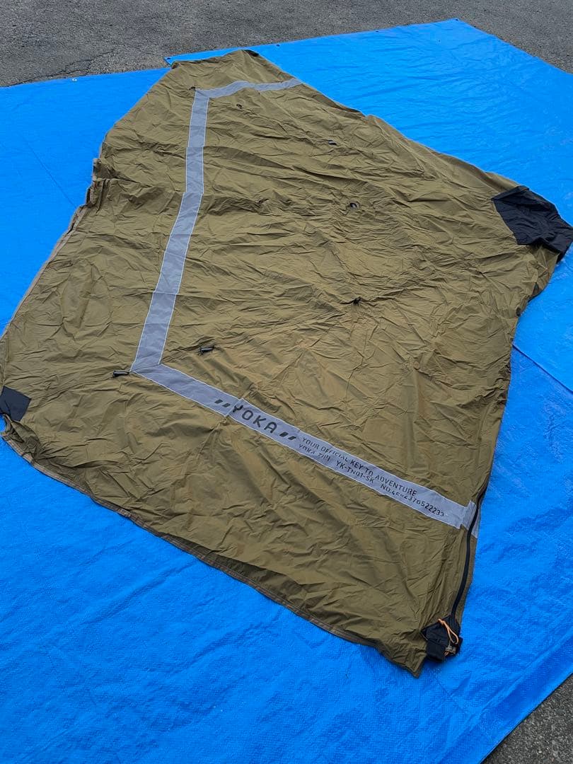 【美品】YOKA TIPI GOOUT別注 サンドカーキ ヨカティピ テント