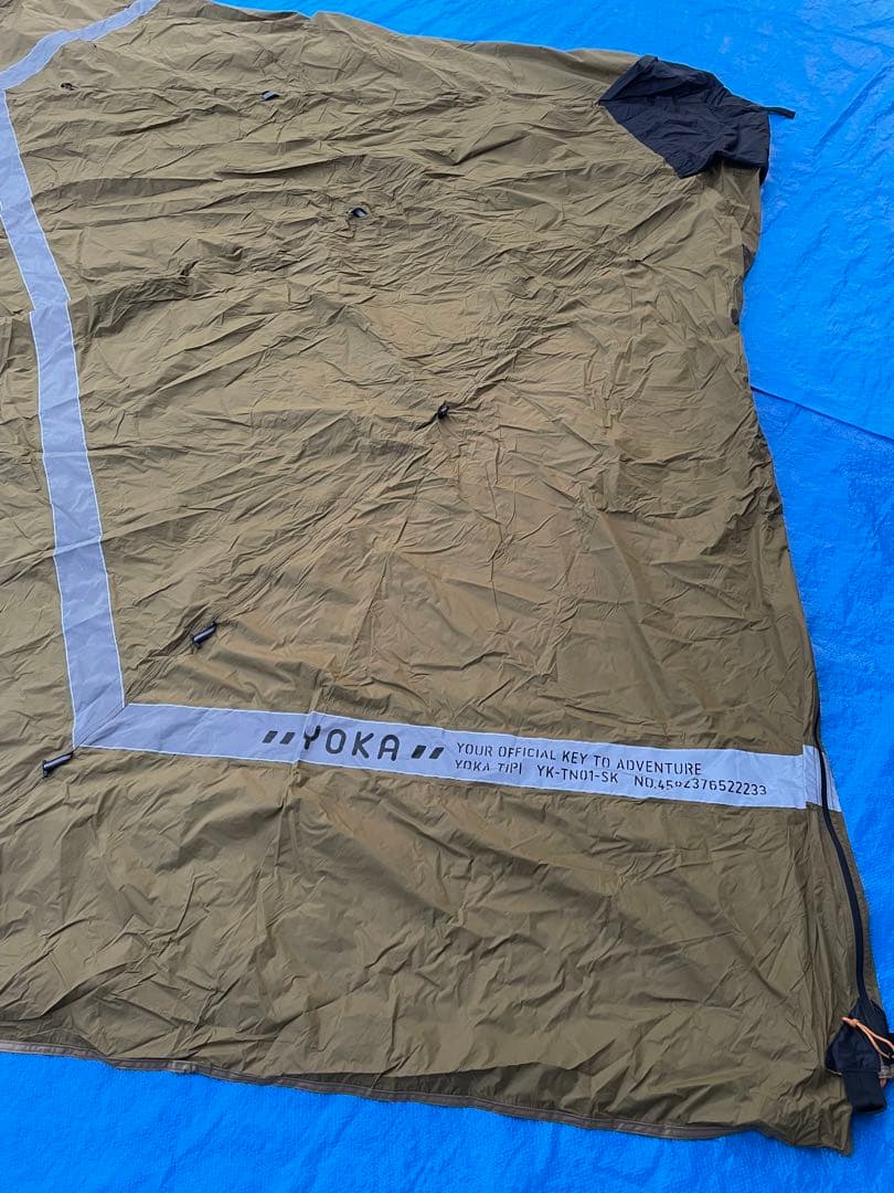 【美品】YOKA TIPI GOOUT別注 サンドカーキ ヨカティピ テント
