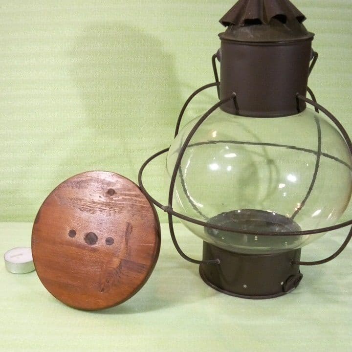 日本船燈　ティーライトキャンドル　ランタン 　(照明器具)　激レア　一点もの