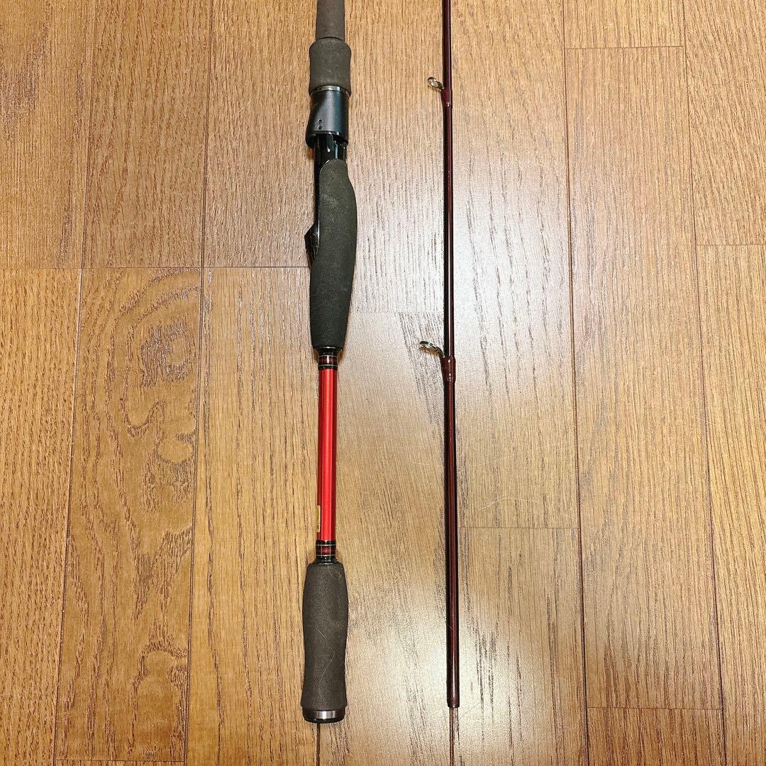 【美品】 ダイワ ハートランド 震斬77 スピニング