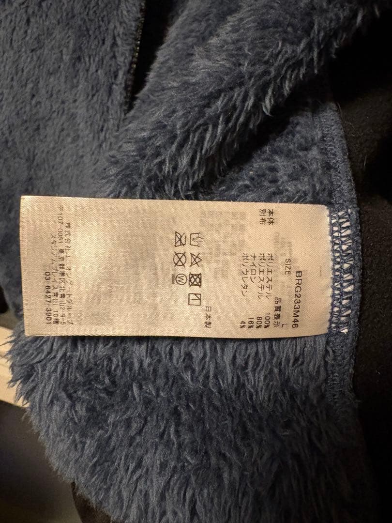 メンズウェア BRIEFING GOLF MS FLEECE BLOUSON