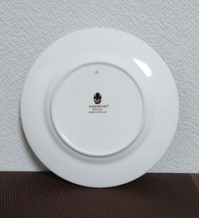 ウェッジウッド・コロンビアパウダーブルー プレート「15.3cm」