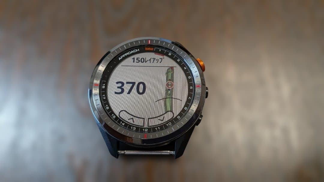 【美品】Garmin Approach S62　日本正規品　大画面で視認性抜群！