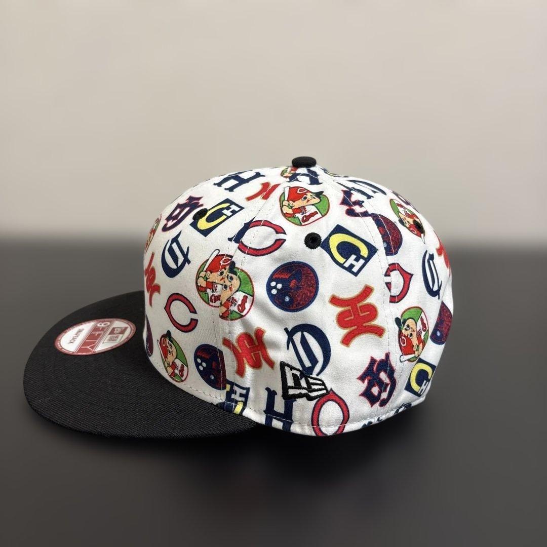 【新品未使用】広島東洋カープ キャップ NEW ERA 総柄