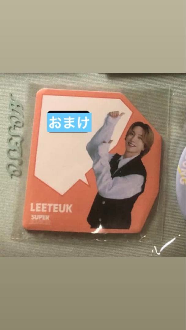 スパショ10SUPER JUNIORぬいぐるみキ－ホルダーイトゥクLeeteuk