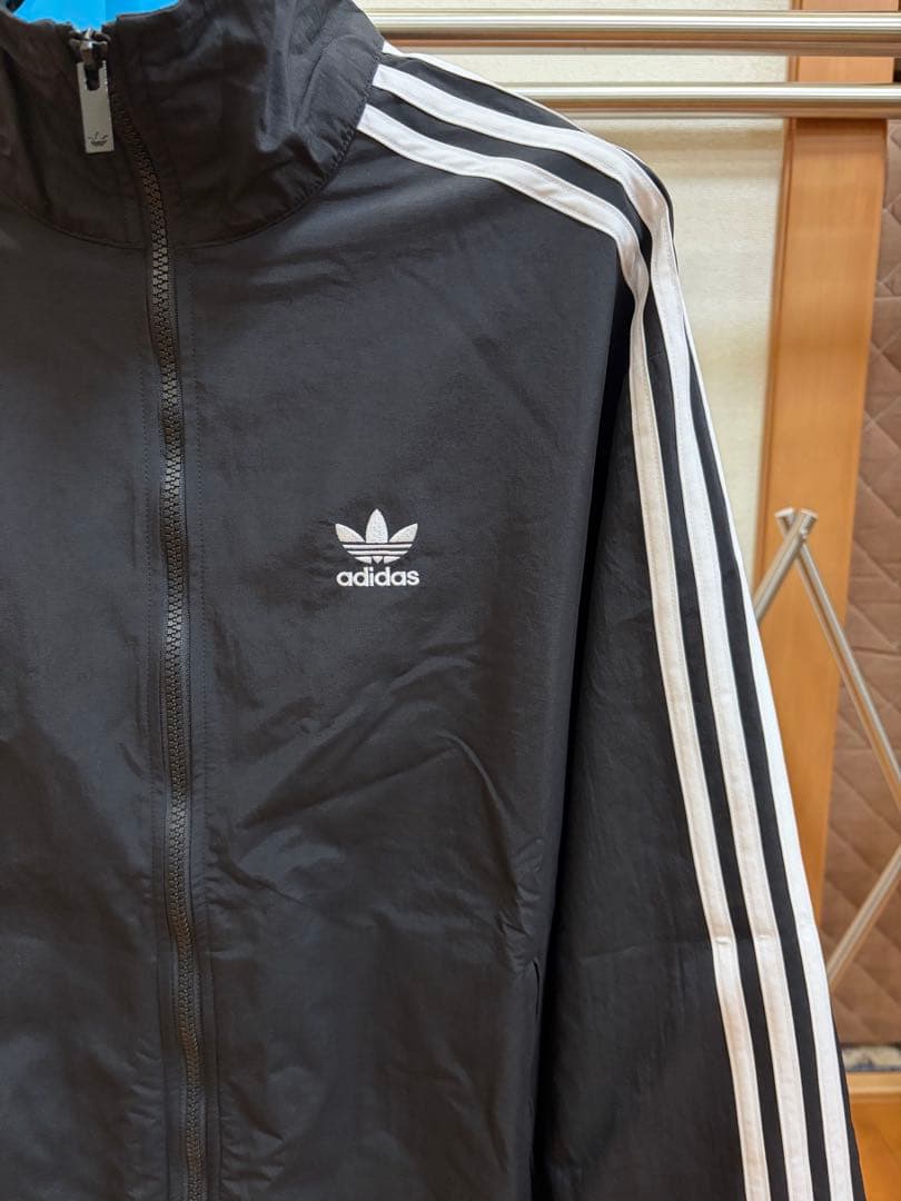 adidas アディダス オリジナルス トレフォイルロゴ ナイロン　セットアップ