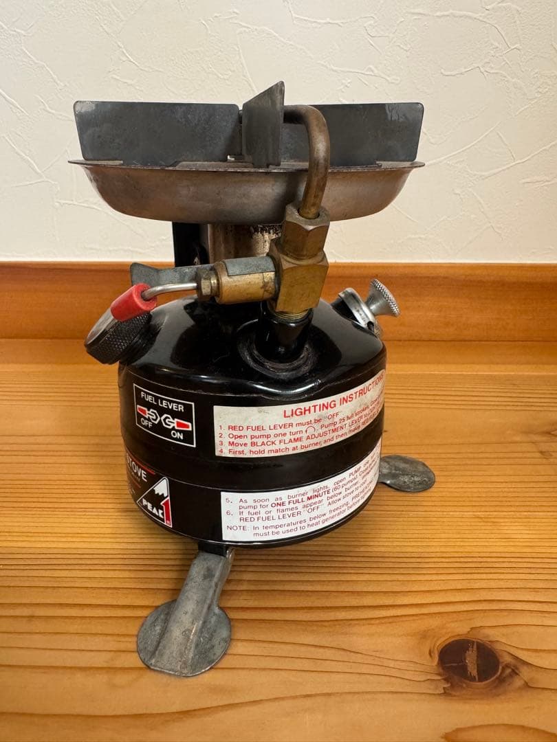 Coleman コールマンPEAK1 MODEL 400Aストーブ要メンテナンス