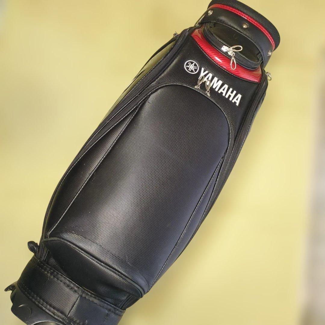YAMAHA RMX ゴルフキャディバッグ 黒赤
