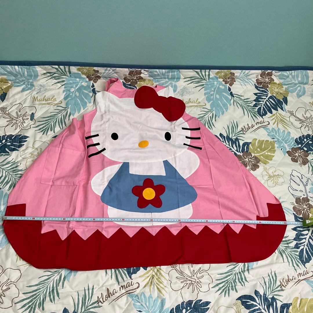 レア　サンリオ　ハローキティHelloKitty レトロ　エプロン　カオハナ