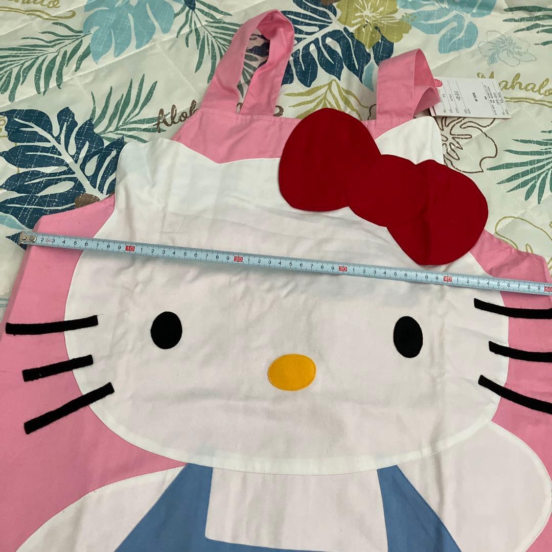 レア　サンリオ　ハローキティHelloKitty レトロ　エプロン　カオハナ