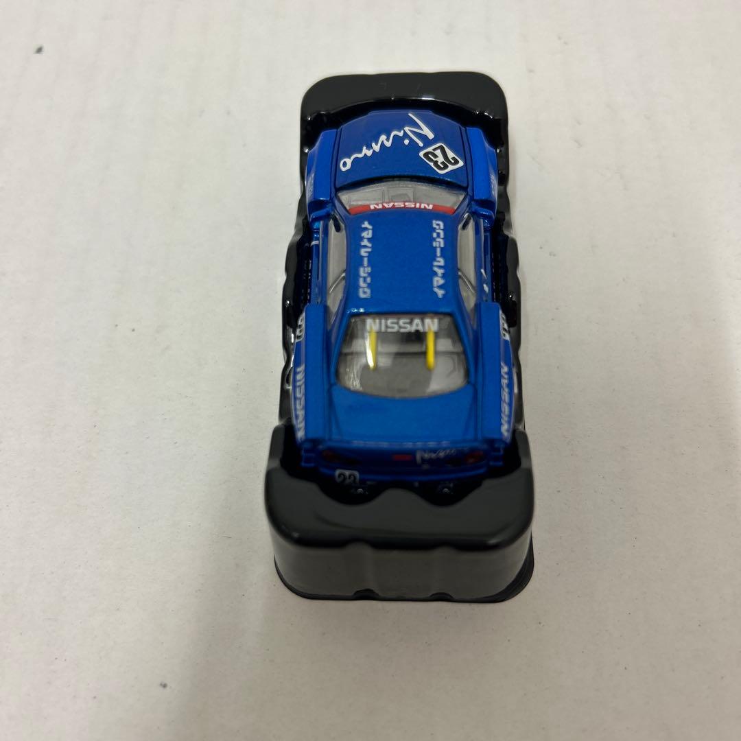 MINIGT街道ハウス　R34 スカイラインGT-R ブルーメタリック