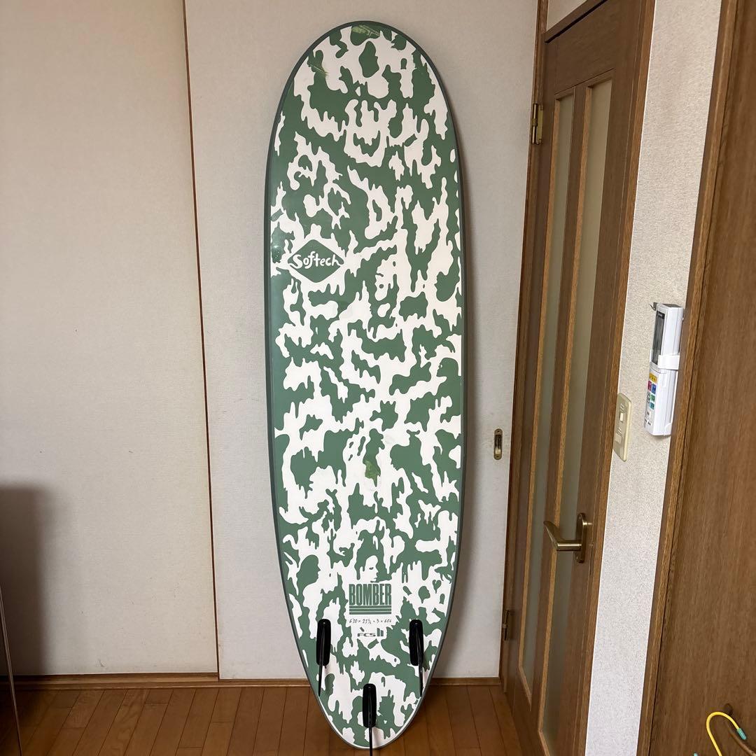 サーフボードSofttech BOMBER ファンボード 6'10\"