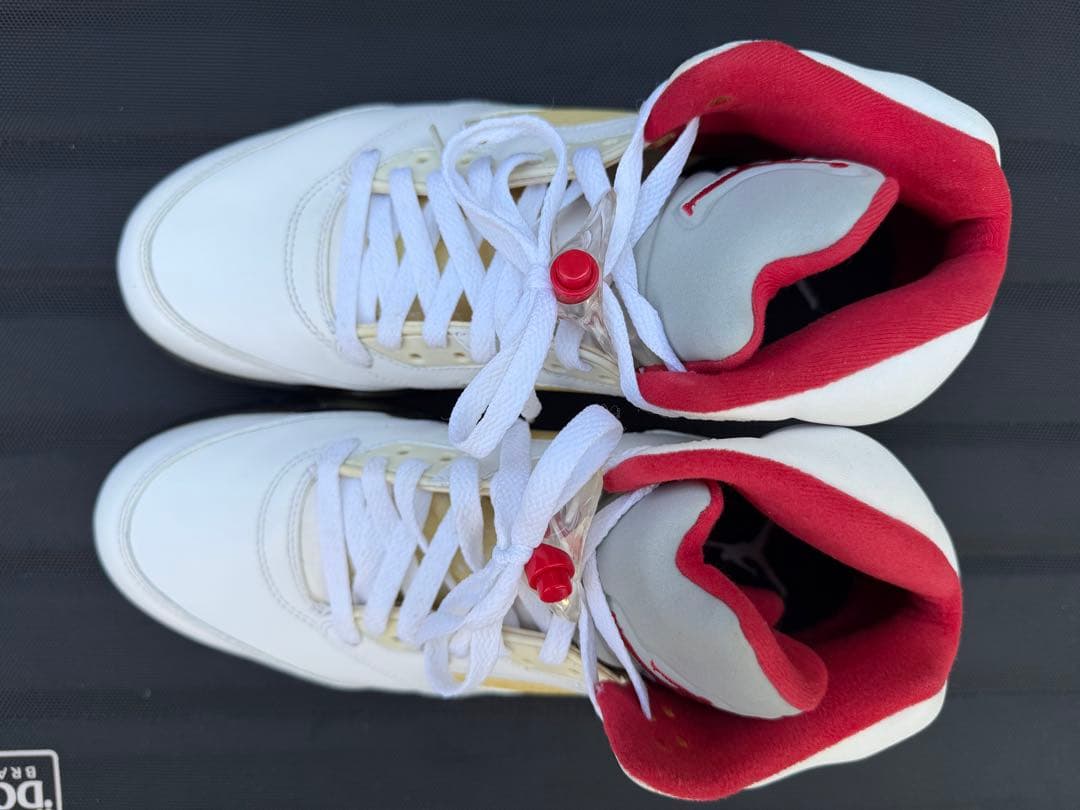 シューズ(男性用) Nike Air Jordan 5 Retro \"Fire Red\"