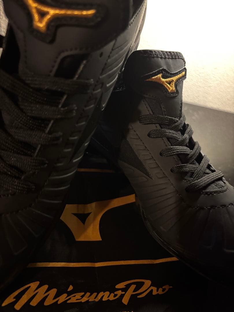 MizunoPro ブラック スパイク 最軽量モデル